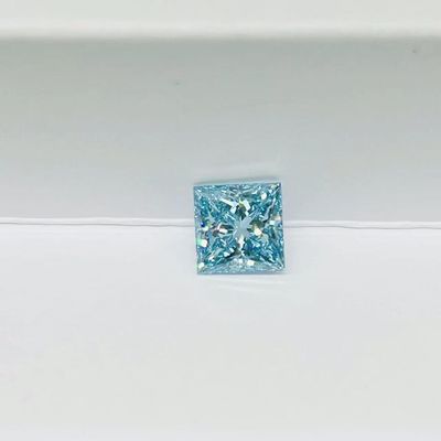 Il laboratorio sciolto ha reso a diamanti i diamanti che blu principessa Lab Grown Diamond ha certificato il diamante sciolto