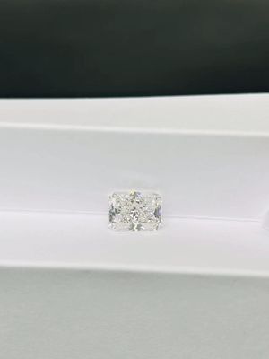 Pietra di grandi dimensioni 5.3ct Radiante forma laboratorio Creato come coltivato non trattato CVD diamante IGI certificato fabbrica vendita diretta