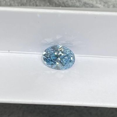 Diamanti sviluppati laboratorio sciolto sintetico VS1 del blu delle decorazioni 1.66Carat dei gioielli