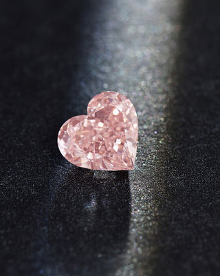 Il cuore rosa dei diamanti sviluppato laboratorio sintetico di CVD modella 2.5ct-3.0ct