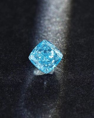 Il CVD sciolto Diamond Cushion Shape blu vivo operato sintetico sviluppato laboratorio 2.25ct IGI ha certificato