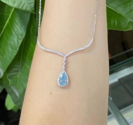 1.75ct Cvd Collare di diamanti di laboratorio 10 Mohs