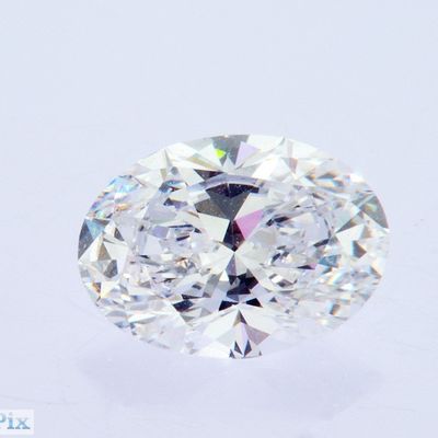 3.2ct No Bowtie Ice Cut Ovale Brillante Laboratorio certificato IGI Creato sintetico Bianco Diamante CVD