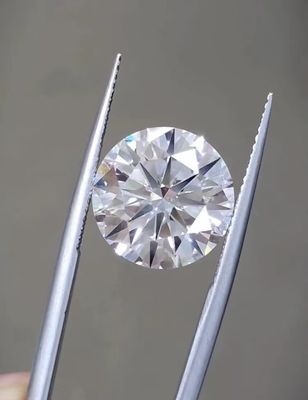 Certificato IGI Diamante rotondo sintetico DEFG Gioielli Decorazione CVD Diamanti bianchi