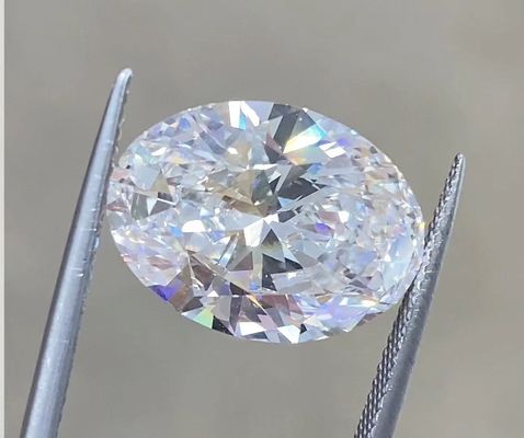 Diamanti creati in laboratorio ovali 1CT CVD D VVS1 Diamanti liberi per la decorazione dei gioielli