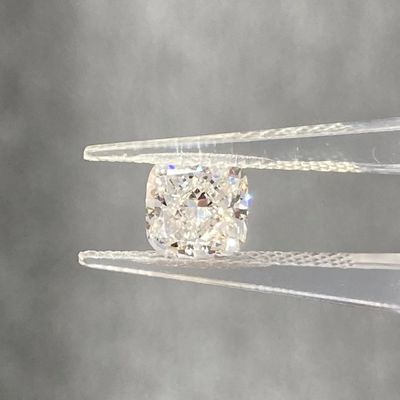 1.05CT Quadrato cuscino taglio laboratorio Creato diamanti bianchi F VVS2 CVD laboratorio diamante cresciuto